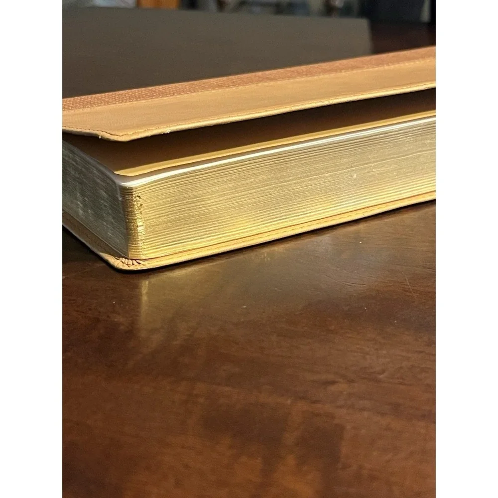 NRSV Go-Anywhere‎ Thinline Bible 2007 First Edition HarperCollins Tan Brown